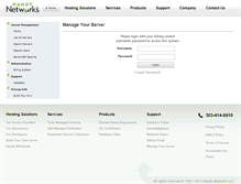 Tablet Screenshot of manage.handynetworks.com